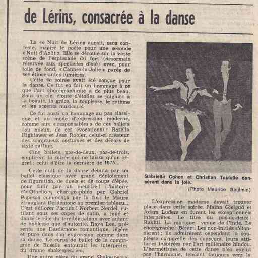 Nice Matin, 1975